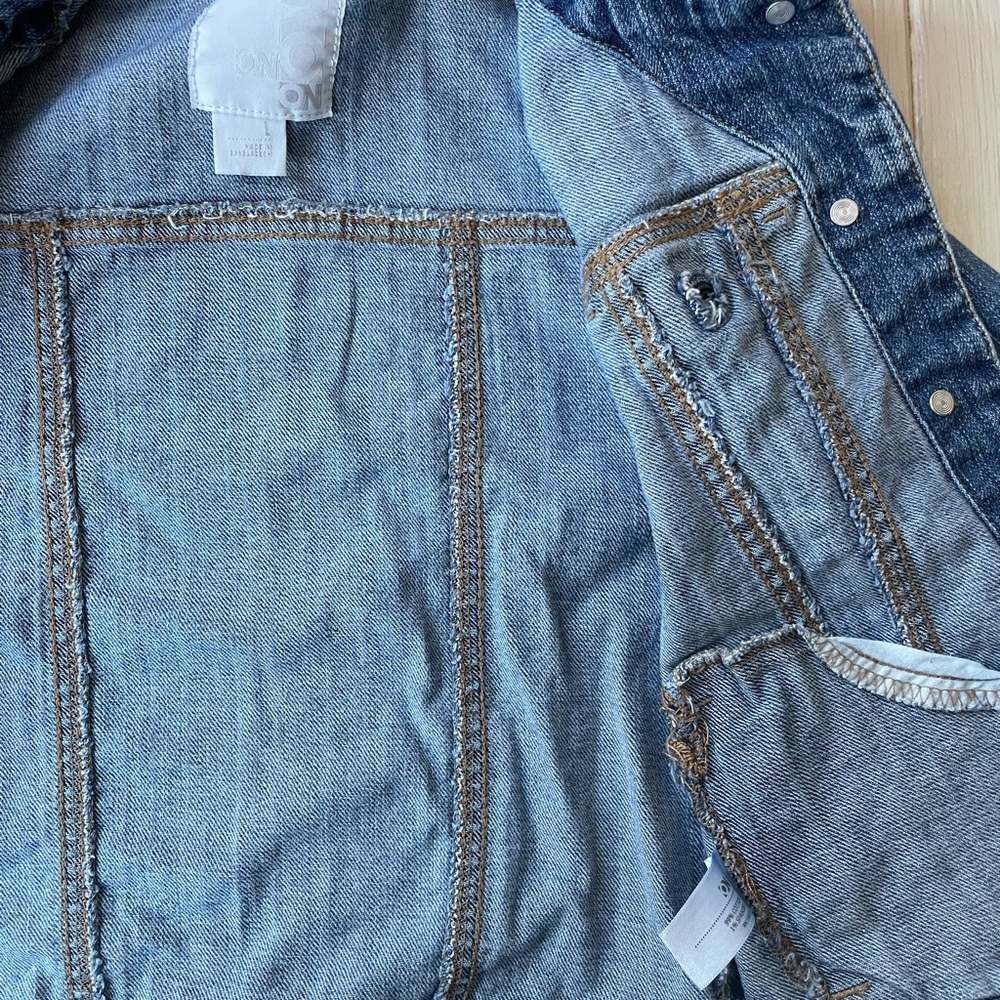 Old Navy Girls Jean Jacket Size Large - Picture 4 of 10